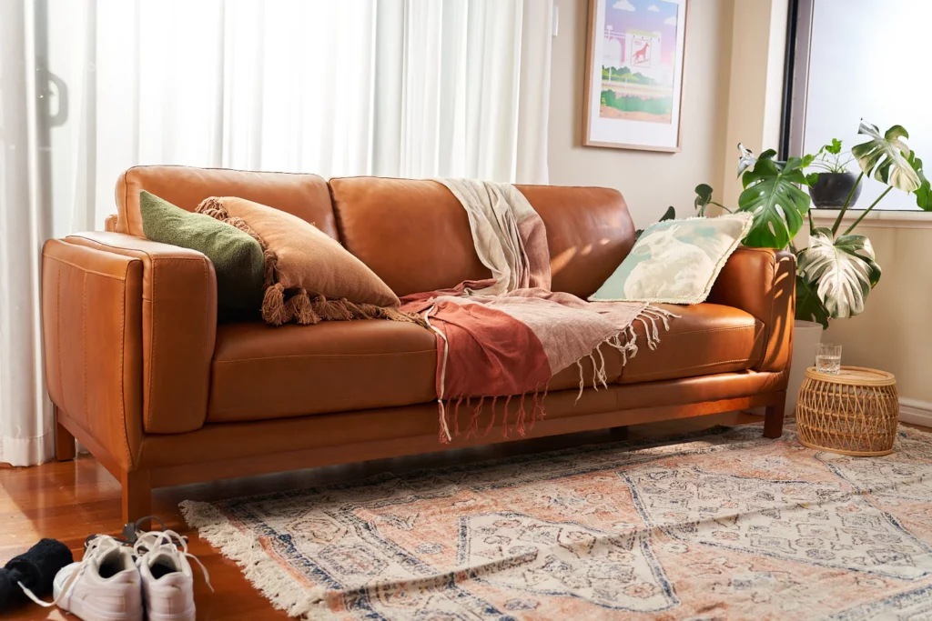 leather chaise sofas